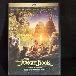 "THE JUNGLE BOOK" COLOR. DVD. RATED PG. ©2016